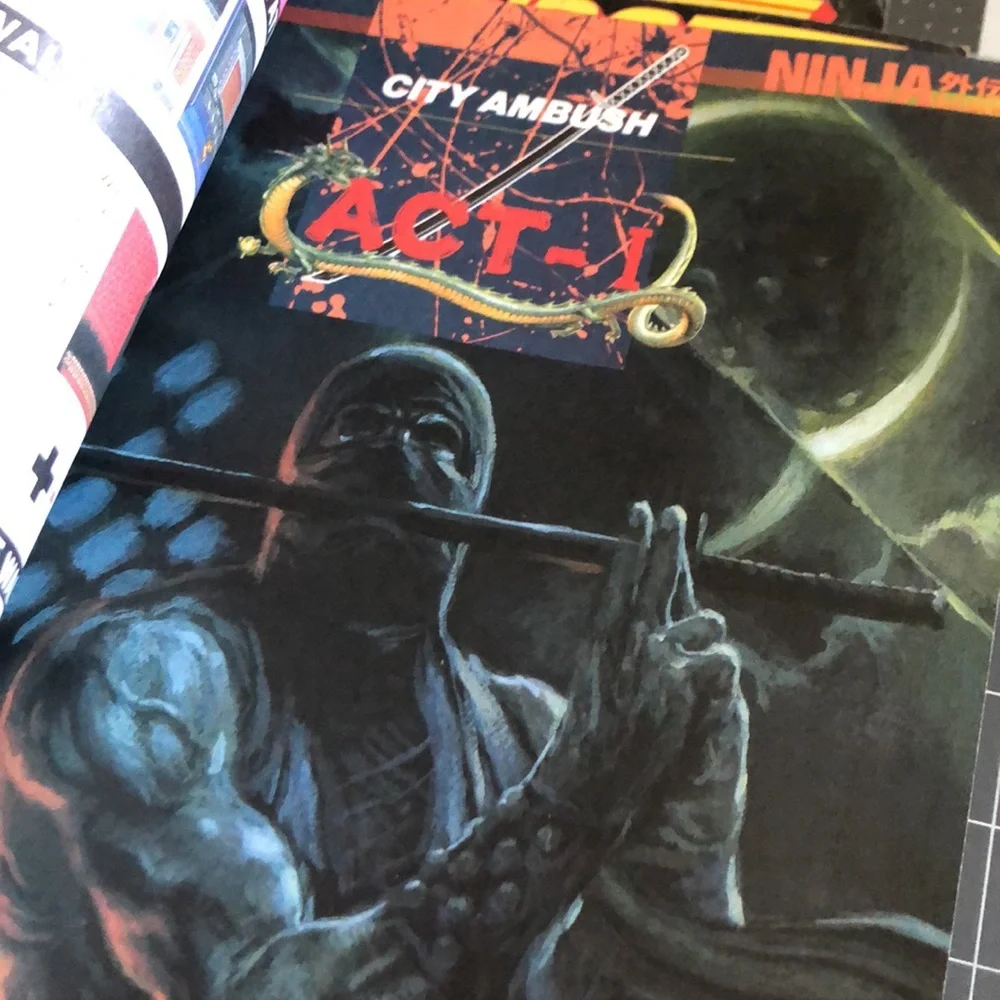 Vintage Nintendo Power Strategy Guide#2/volume 15 Ninja Gaiden II